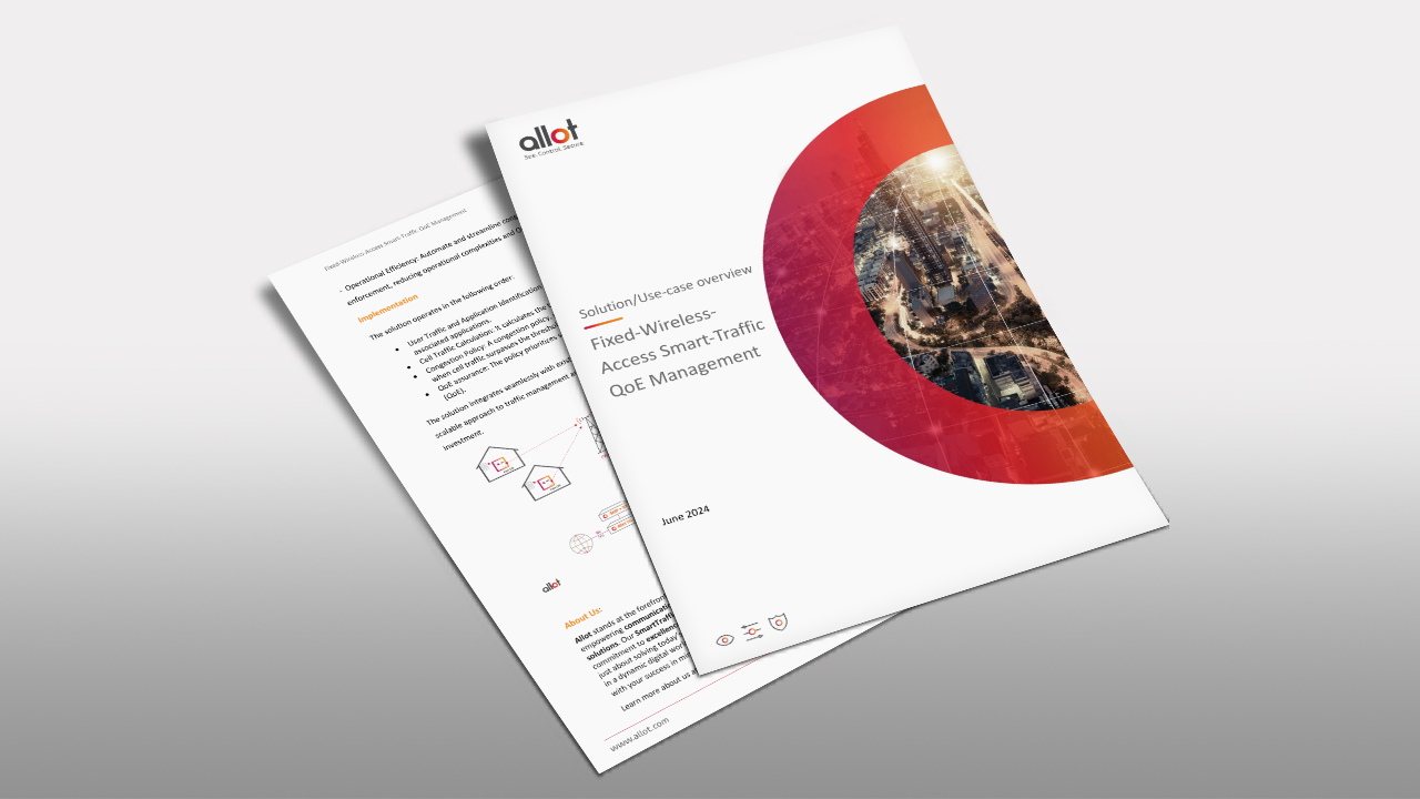 Fixed-Wireless-Access Smart-Traffic QoE Management